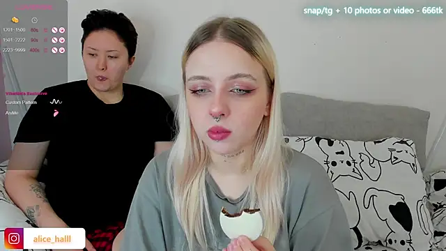 Alice Halle online show from February 24, 2025, 4:26 pm