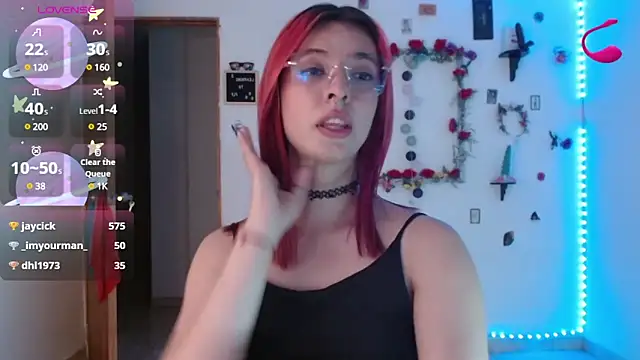 Snapshot of _GalyaX_ chatting on January 23, 2025, 1:08 am  GalyaX  online show from January 23, 2025, 1:08 am