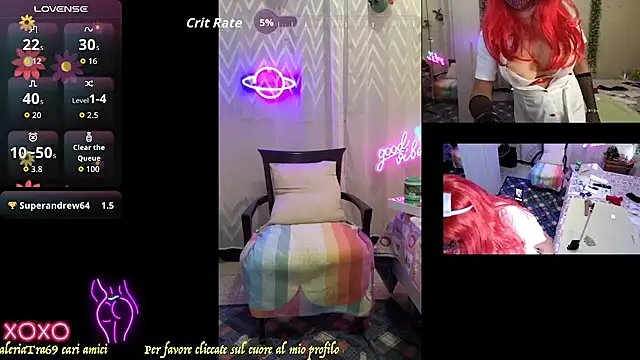 valeriatra69 online show from December 3, 2025, 5:55 pm