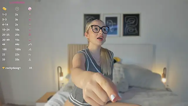 Ajen Blondie online show from September 21, 2025, 4:41 pm