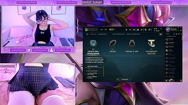 Sweet Namii online show from February 21, 2026, 8:10 pm