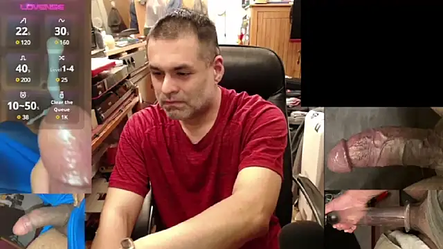 Snapshot of ClampMaster chatting on March 22, 2025, 11:20 pm ClampMaster online show from March 22, 2025, 11:20 pm