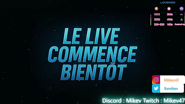 Mikev online show from September 25, 2025, 6:00 pm