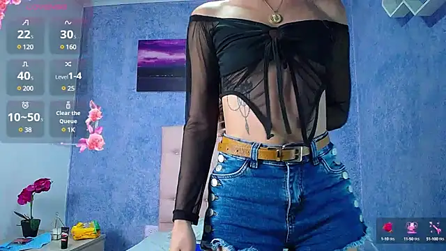 salomee star  online show from January 19, 2025, 12:50 pm