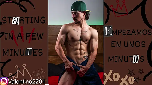 Snapshot of Valentino_Xander chatting on July 13, 2026, 1:30 am Valentino Xander online show from July 13, 2026, 1:30 am