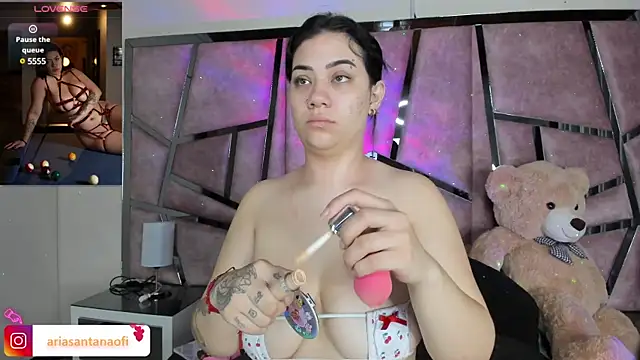 Snapshot of arisantana chatting on March 12, 2025, 1:08 pm arisantana online show from March 12, 2025, 1:08 pm