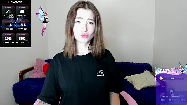 Snapshot of Luxuryalma chatting on January 9, 2025, 6:17 am Luxuryalma online show from January 9, 2025, 6:17 am