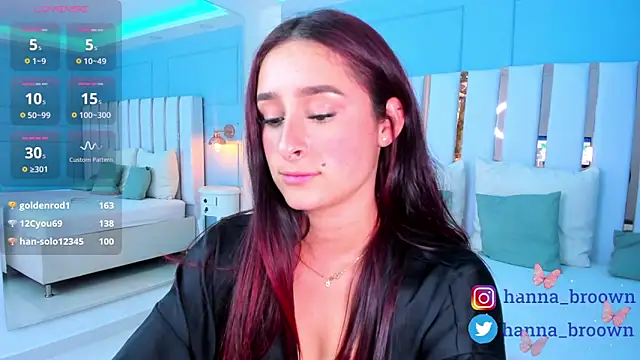 Snapshot of hannaa_brown chatting on January 20, 2025, 8:07 pm hannaa brown online show from January 20, 2025, 8:07 pm