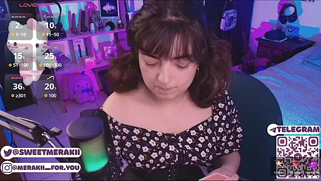 meraki fraise online show from March 18, 2026, 9:18 pm