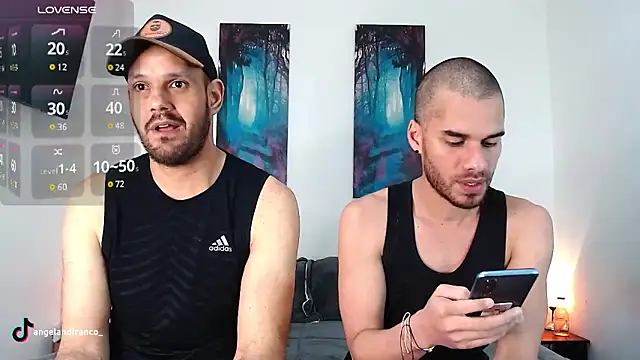Snapshot of angelandfranco chatting on March 13, 2025, 9:48 pm angelandfranco online show from March 13, 2025, 9:48 pm