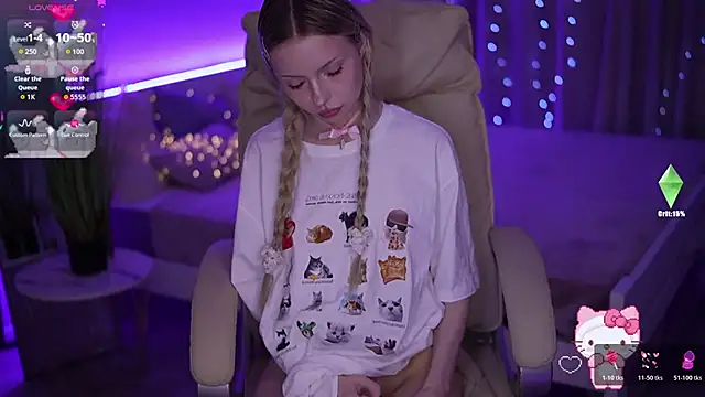 Snapshot of EviStar chatting on November 5, 2025, 4:29 pm EviStar online show from November 5, 2025, 4:29 pm