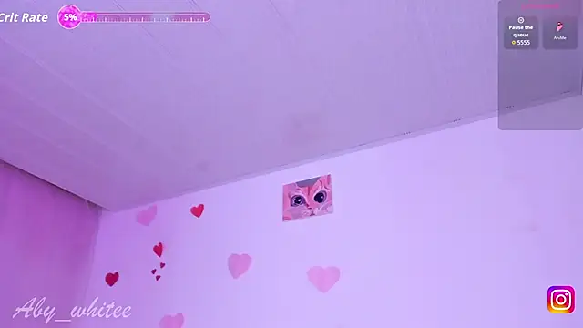 AbyWhitee online show from October 3, 2025, 12:13 pm