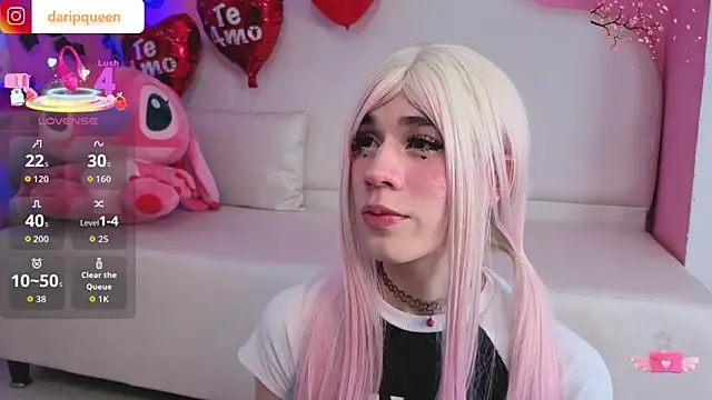 DaripQueen online show from February 25, 2026, 2:27 pm