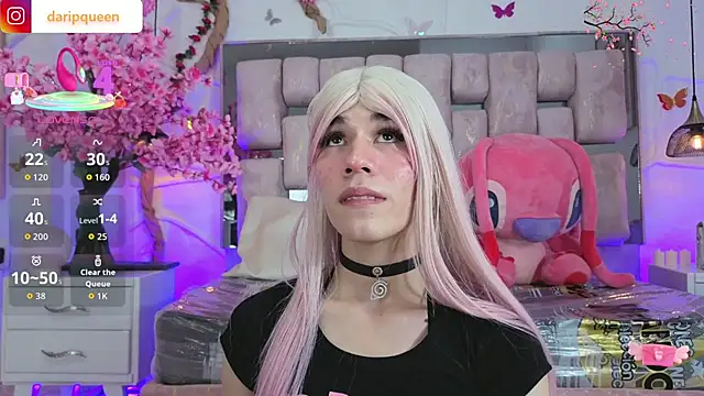 DaripQueen online show from March 27, 2026, 2:39 pm