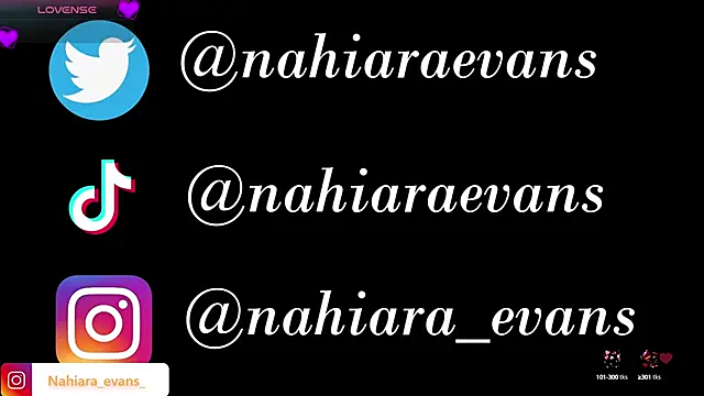 Snapshot of NahiaraEvans_ chatting on October 15, 2025, 6:13 am NahiaraEvans  online show from October 15, 2025, 6:13 am