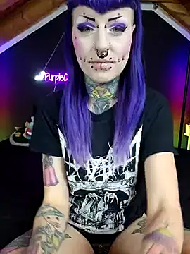 Purple Coffin666 online show from March 3, 2025, 2:48 pm