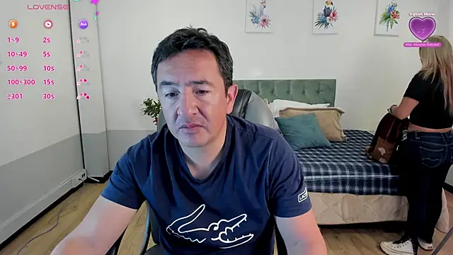 Snapshot of Sam_and_molly_ chatting on January 29, 2025, 7:11 pm Sam and molly  online show from January 29, 2025, 7:11 pm