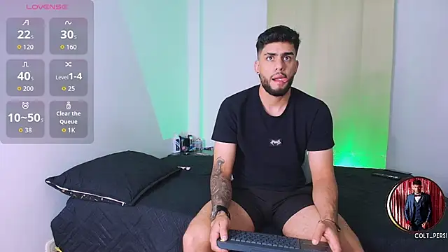 Colt Perci online show from October 26, 2025, 12:05 am