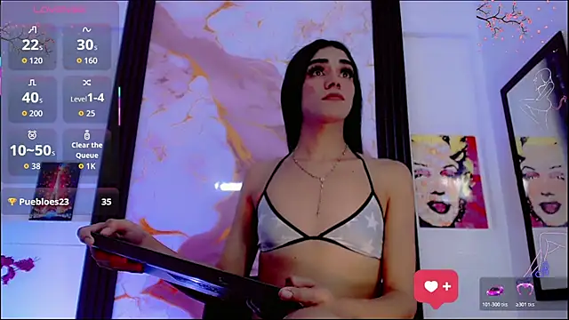 Diosiris Riannys online show from April 7, 2026, 7:25 pm