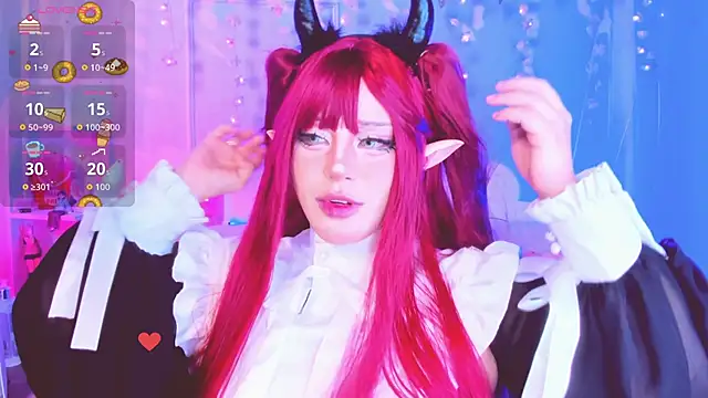 Lilith Asami online show from February 9, 2026, 10:08 am