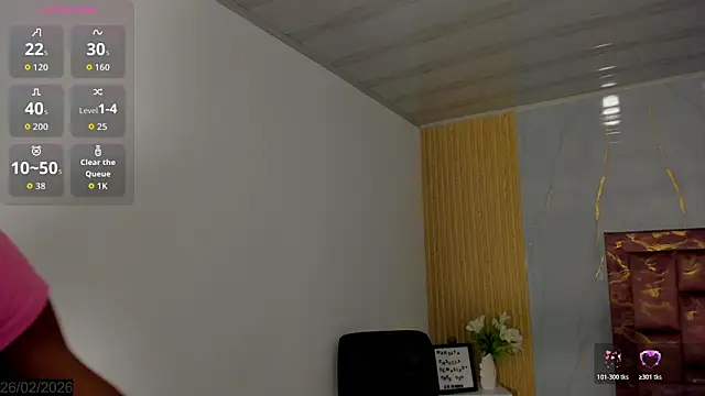 Keila Mendoza online show from February 26, 2026, 2:05 pm