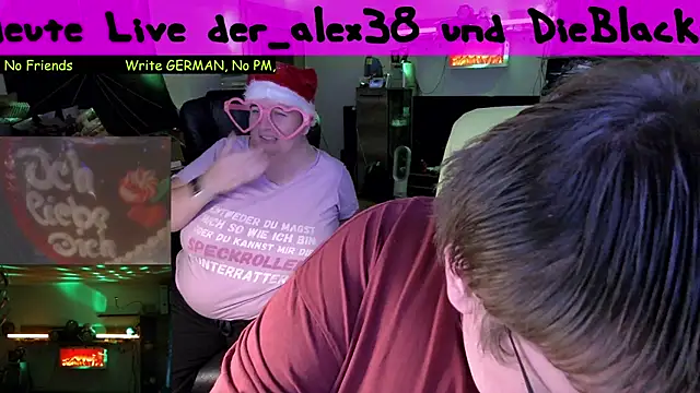 der alex38 online show from December 21, 2024, 8:54 pm