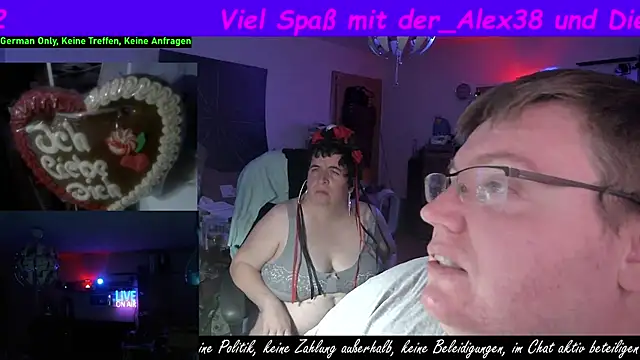 der alex38 online show from October 19, 2025, 7:03 pm