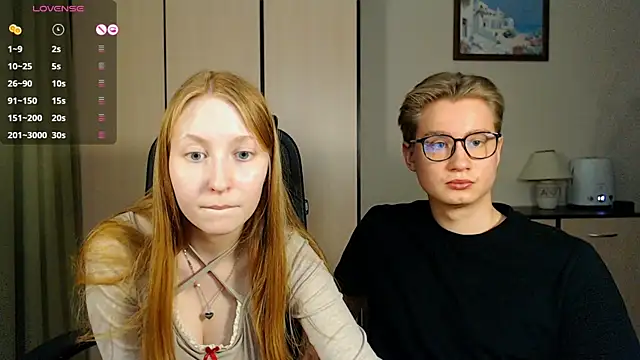 AliceStoneJhonyStone online show from February 2, 2025, 7:35 pm