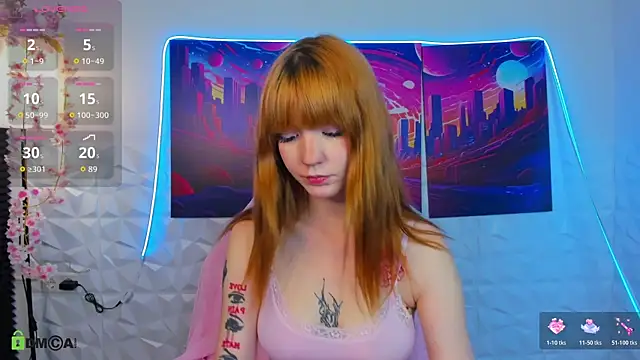 Linablueeyed online show from October 31, 2025, 9:54 am