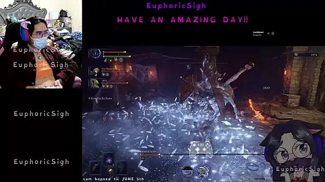 EuphoricSigh online show from April 21, 2026, 3:39 pm