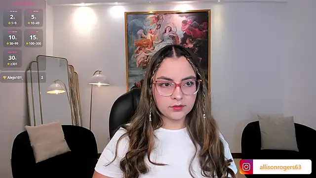 AllisonRogersX online show from April 4, 2026, 4:44 am