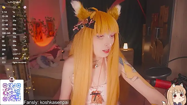 koshkasenpai online show from October 8, 2025, 9:40 am