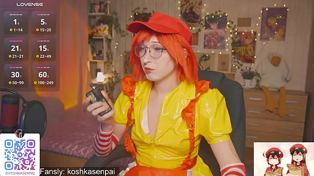 koshkasenpai online show from November 21, 2025, 3:00 pm