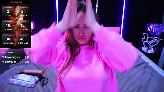 GentleAdellee online show from February 8, 2025, 1:33 pm