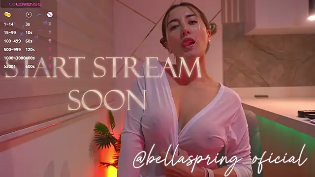 b3llaspringg online show from March 1, 2026, 3:41 am