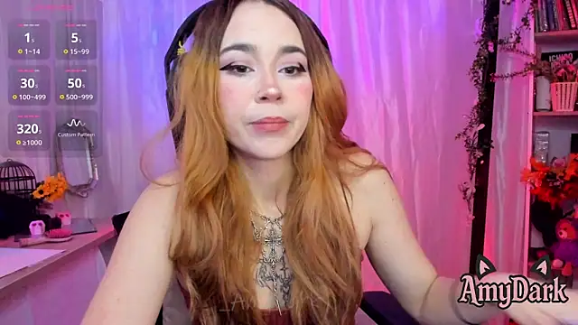  AmyDark online show from November 25, 2025, 4:07 pm