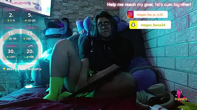 Meg4n 420 online show from March 14, 2025, 7:48 am