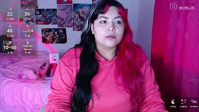 Pinky-Flower online show from February 4, 2026, 3:18 pm