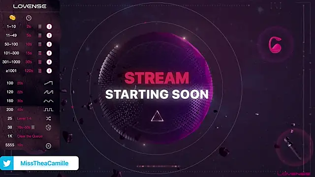 Snapshot of MissTheaCamille chatting on January 31, 2025, 8:43 pm MissTheaCamille online show from January 31, 2025, 8:43 pm