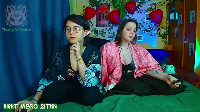 TrickyKitsune online show from March 21, 2026, 2:53 pm