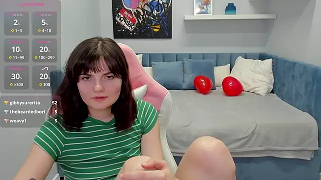 Snapshot of CharlotteMitchell chatting on February 17, 2025, 1:53 pm CharlotteMitchell online show from February 17, 2025, 1:53 pm