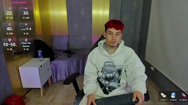 Axel tay online show from February 28, 2026, 6:09 pm