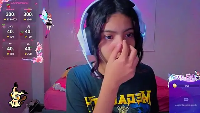 Snapshot of Lovelyamyy chatting on February 1, 2026, 3:16 am Lovelyamyy online show from February 1, 2026, 3:16 am