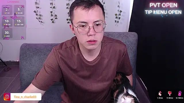 Tina 4 Charlie online show from June 2, 2026, 1:02 pm
