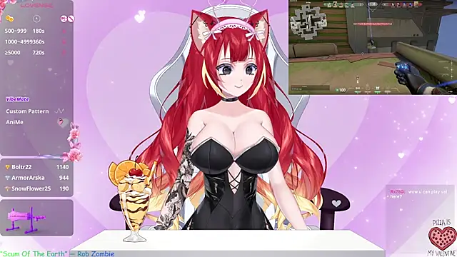 LewdKira VT online show from February 12, 2025, 9:10 am