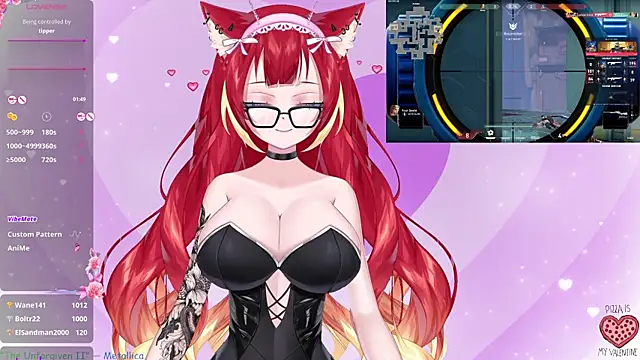 LewdKira VT online show from February 13, 2025, 10:23 am