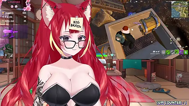 LewdKira VT online show from March 17, 2025, 10:49 am