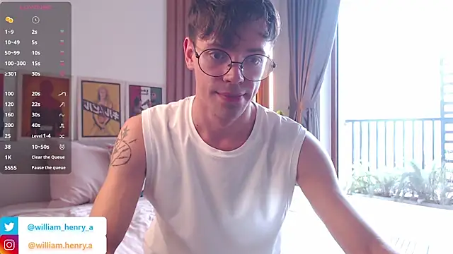 William Henry  online show from March 4, 2026, 8:31 am