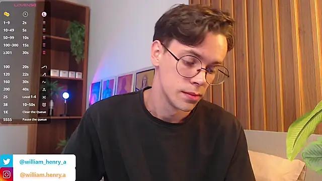 William Henry  online show from March 13, 2026, 8:21 am