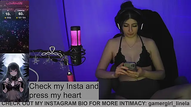 Gamergirl-Linela online show from January 11, 2026, 8:47 pm